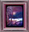My daughter asked for a painting with these vibrant colors in it.  This hangs in her bedroom. I called it "Color Please"